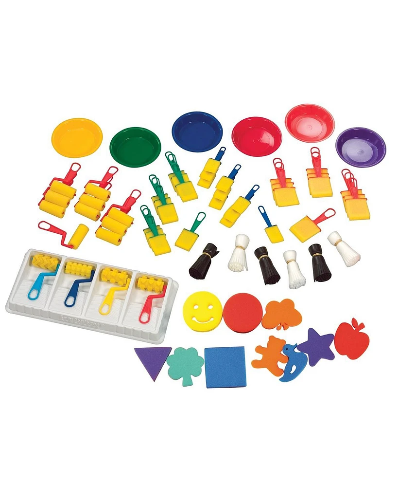 Kaplan Early Learning Dip and Dab Sponge Painting Class Kit