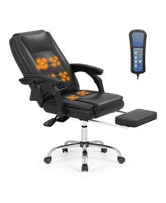 Massage Adjustable Executive Chair 400 Lbs Big & Tall Office Chair