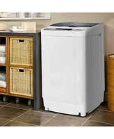 12 lbs Full-automatic Washing Machine with 10 Wash Programs