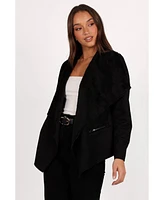 Petal and Pup Women's Lopez Faux Sherling Jacket
