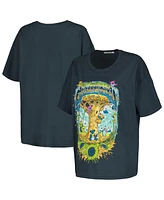 Daydreamer Women's Charcoal The Grateful Dead Autumn Bears Merch T-Shirt