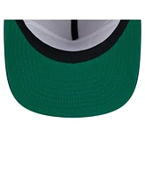 New Era Men's Stone/Green New York Jets Athletic Golfer Snapback Hat