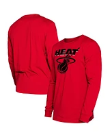 New Era Men's Miami Heat 2024/25 City Edition Long Sleeve T-Shirt