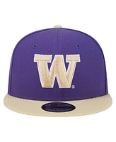 New Era Men's Purple Washington Huskies Two-Tone 9FIFTY Snapback Hat