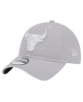 New Era Men's Gray Chicago Bulls Tonal 9TWENTY Adjustable Hat