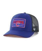 '47 Brand Men's Royal Chicago Cubs Hardline Trucker Adjustable Hat