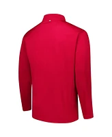 Fanatics Men's Cardinal Usc Trojans Big Tall Defender Quarter-Zip Top