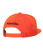 Mitchell & Ness Men's Orange San Francisco Giants Corduroy Snapback Hat