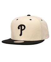 Mitchell & Ness Men's Cream Philadelphia Phillies Snapback Hat