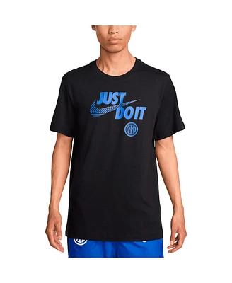 Nike Men's Black Inter Milan Just Do It T-Shirt