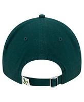 New Era Big Boys and Girls Green Athletics Team Color 9TWENTY Adjustable Hat