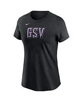 Nike Women's Eclipse Black Golden State Valkyries Secondary Logo T-Shirt