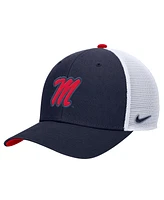 Nike Men's Navy Ole Miss Rebels Rise Adjustable Trucker Hat