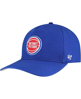 '47 Brand Men's Blue Detroit Pistons Core Logo Hitch Adjustable Hat