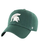 '47 Brand Big Boys and Girls Green Michigan State Spartans Clean Up Adjustable Hat