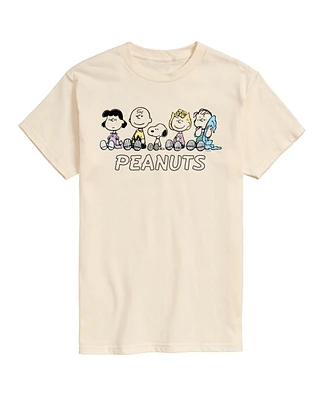 Airwaves Men's Peanuts Group Short Sleeve T-Shirt