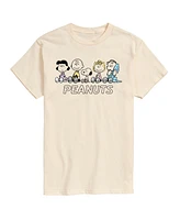 Airwaves Men's Peanuts Group Short Sleeve T-Shirt