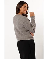 Petal and Pup Women's Wilde Bow Front Cardigan