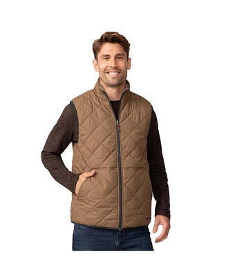 Free Country Men's Atlas Quilted Reversible Sherpa Vest