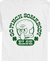 Airwaves Men's SpongeBob SquarePants Go Pinch Somebody Short Sleeve T-Shirt