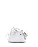 Pre-Owned Balenciaga Super Nano Neo Classic City Bag Embossed Leather