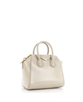 Pre-Owned Givenchy Mini Antigona Bag Glazed Leather