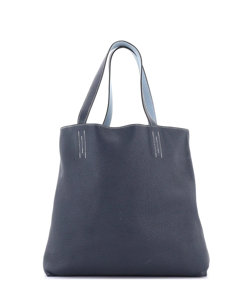 Pre-Owned Hermes 36 Double Sens Tote Clemence