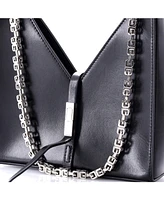 Pre-Owned Givenchy Mini Cut Out Bag Leather