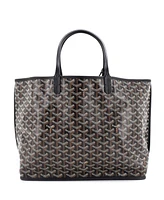 Pre-Owned Goyard Pm Anjou Reversible Tote Coated Canvas