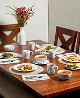 Tabletops Unlimited Wildflower 16-Pc. Dinnerware Set, Service for 4