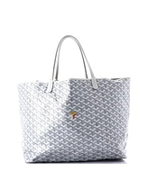 Pre-Owned Goyard Gm Saint Louis Tote Precious Metals Coated Canvas