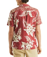 Nautica Men's Printed Tropical Button-Up Camp Shirt