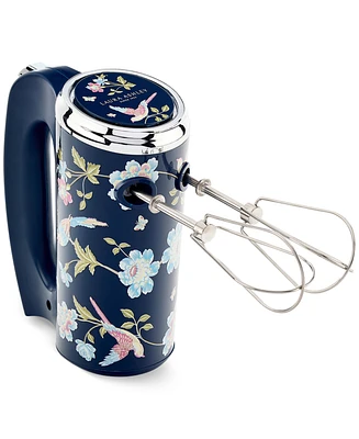 Laura Ashley Floral-Print 5-Speed 300-Watt Hand Mixer