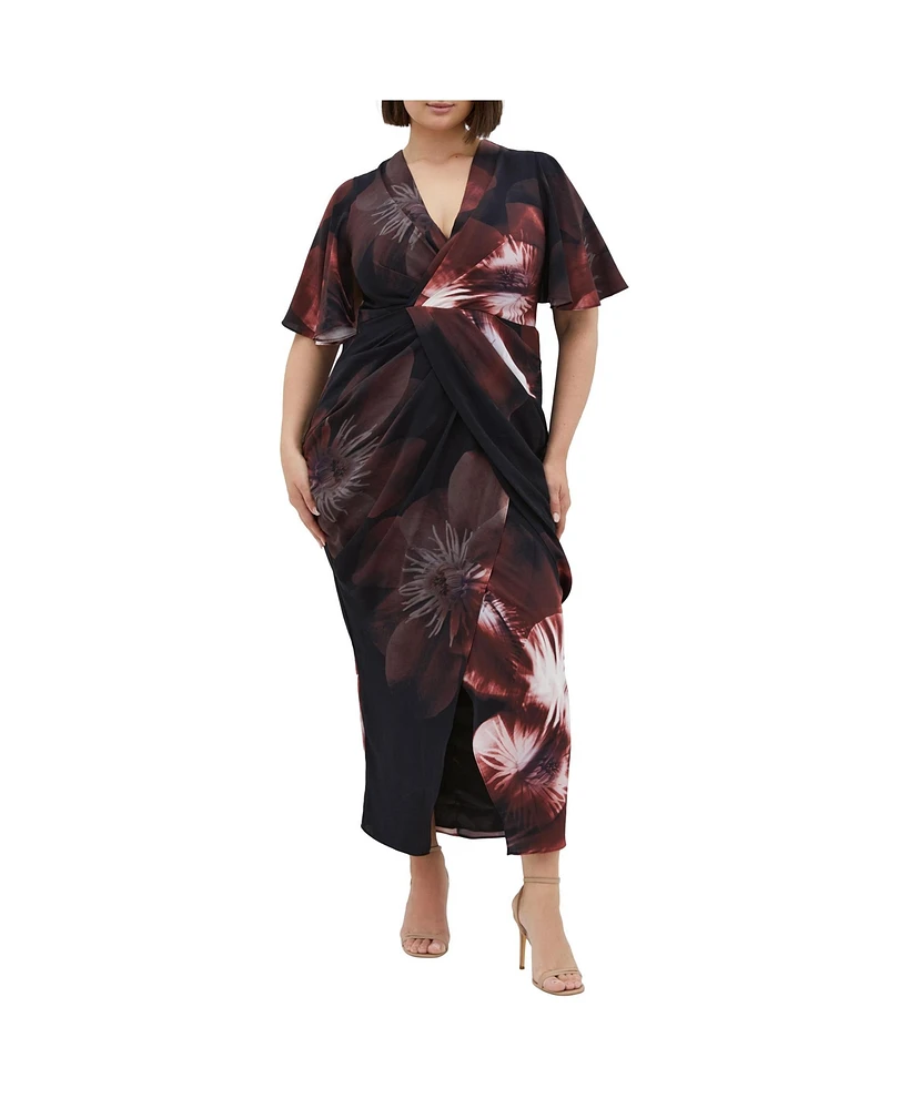 Plus Braelynn Print Maxi Dress