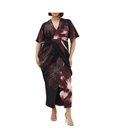 Plus Braelynn Print Maxi Dress