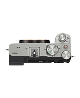 Sony Alpha 7CR Full-frame Interchangeable Lens Hybrid Camera Body (Silver)