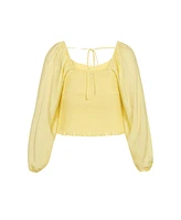 City Chic Plus Rowy Top