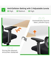 Electric Adjustable Sit-to-Stand Desk with Usb Port Ergonomic and Convenient Desk for Home Office