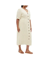 Plus Charli Stripe Dress
