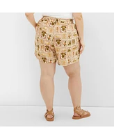 Plus Bella Print Short