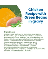 Hqs Complete Cat 12pk (2.47oz): Chicken Recipe W/ Green Beans In Gravy