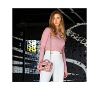 Susu Pink Purse Small Leather Crossbody Bag Women's Handbag