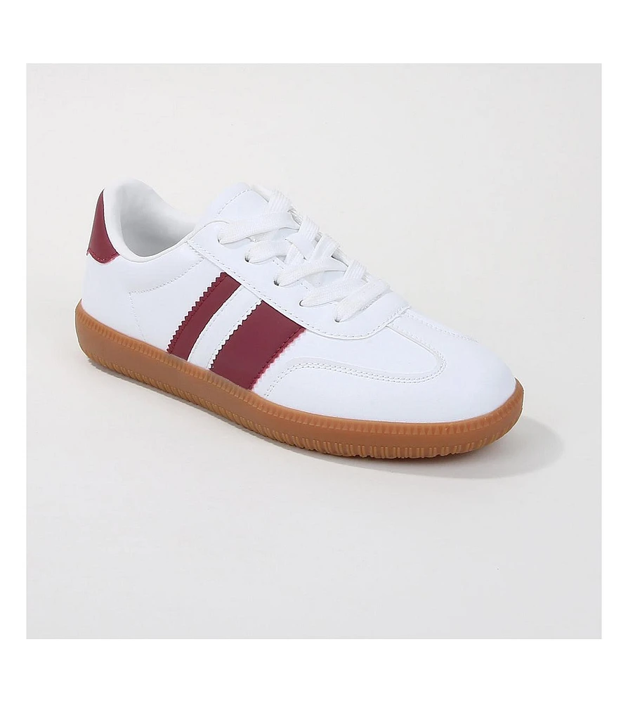 Luella Two Tone Striped Sneaker