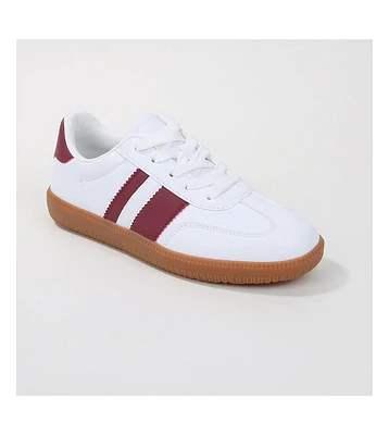 Luella Two Tone Striped Sneaker