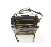 Susu Leather Backpack Purse for Women Unique Convertible Crossbody Bag