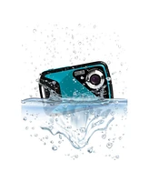 Minolta MN30WP 21MP Full Hd 2.8" Touch Lcd Screen Waterproof Digital Camera, Teal