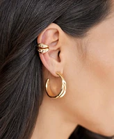Ettika Liquid Lux Hoop Earrings