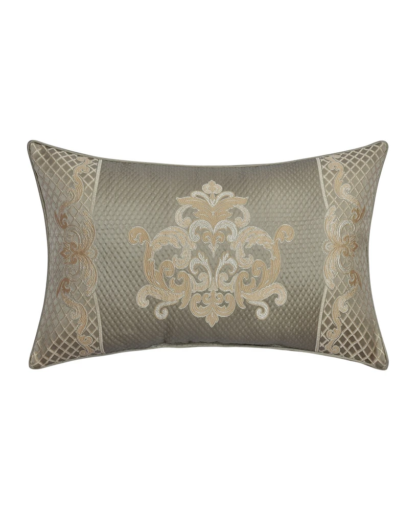 J Queen New York Piazza Boudoir Decorative Pillow, 14" x 21"