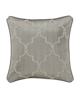 J Queen New York Martina Embellished Decorative Pillow, 18" x 18"