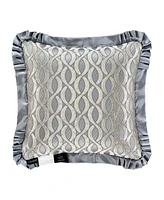 J Queen New York Barocco Embellished Decorative Pillow, 20" x 20"